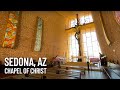 Chapel of the holy cross walking tour  sedona arizona