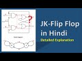 JK Flip Flop in Hindi, Tutorial Detailed Explanation; Digital Electronics
