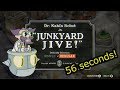 Cuphead Speedrun - Junkyard Jive Regular (0:56)