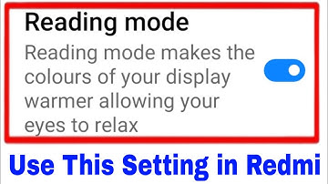 redmi mobile me reading mode kaise on kare । reading mode kya hota hai । reading mode kaise use kare