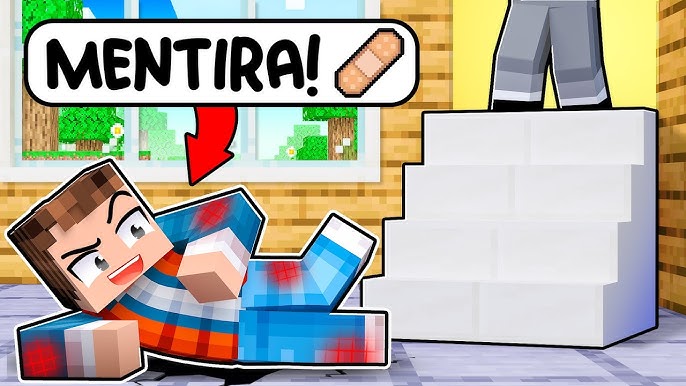 FAMÍLIA JP VIROU BRINQUEDO NO MINECRAFT ! 