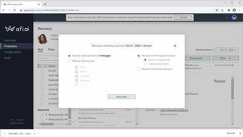 Afi.ai SaaS Backup for Microsoft 365 - Short Overview