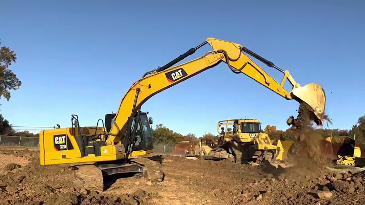 Newest addition to the fleet is this CAT 320 Next Gen excavator