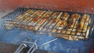 Как приготовить лаваш с колбасками на гриле. | How to prepare pita bread with sausages on the grill. Как приготовить лаваш с колбасками на гриле. | How to prepare pita bread with sausages on the grill.
