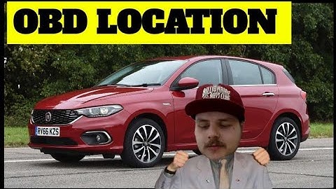 Fiat tipo obd port location 2015 2016 2017 2018 2019 2020 2021 2022 Where