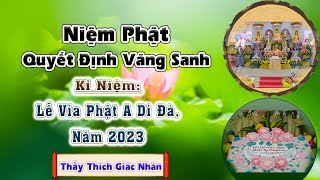 Kỉ Niệm Lễ Vía Phật A Di Đà 2023 - Niệm Phật Quyết Định Vãng Sanh