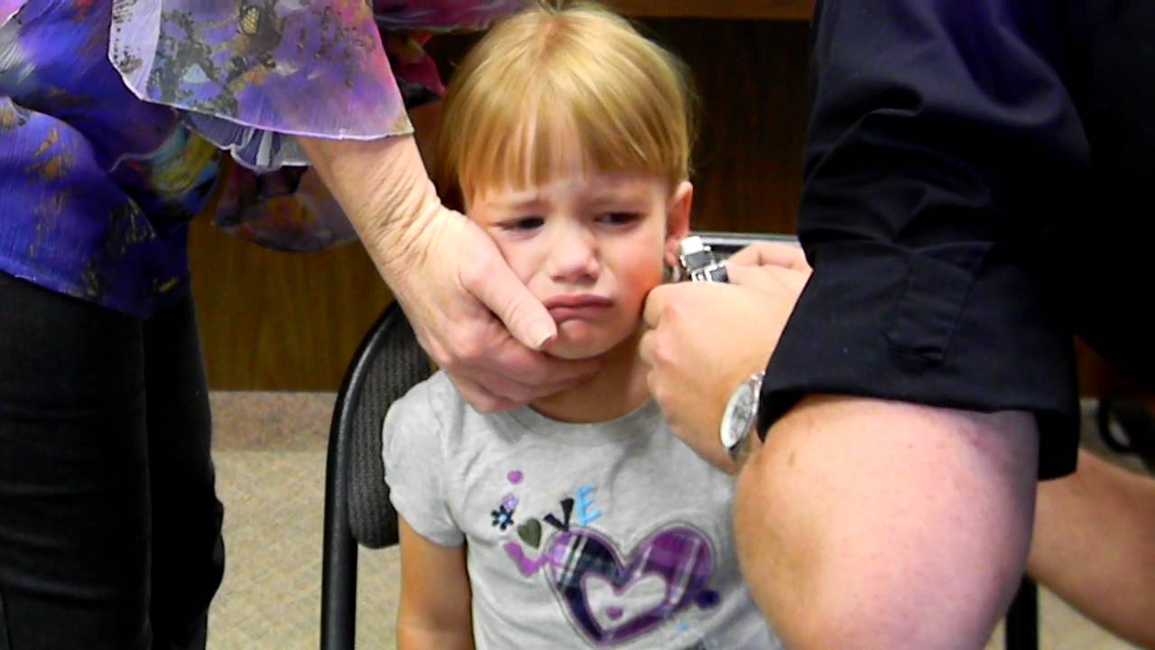 Lily Getting Her Ears Pierced Youtube