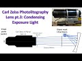 Carl Zeiss S-planar lens pt.3: light collimation