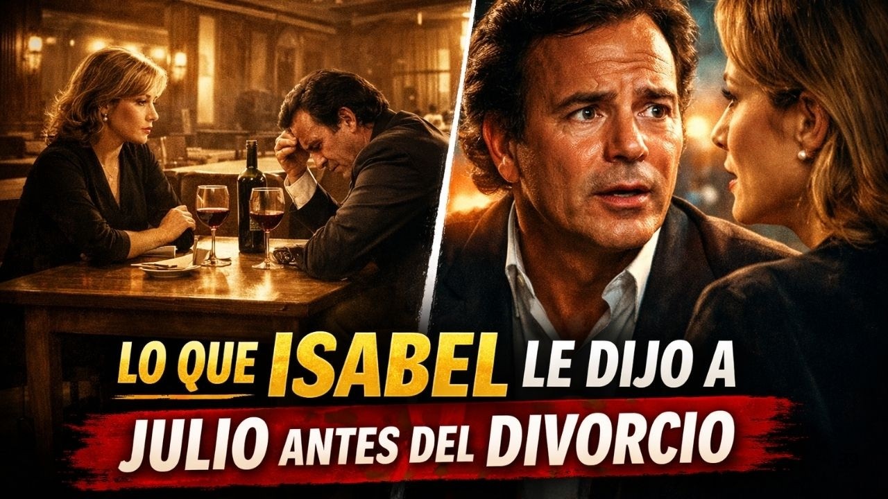 lo que isabel le dijo a julio antes del divor