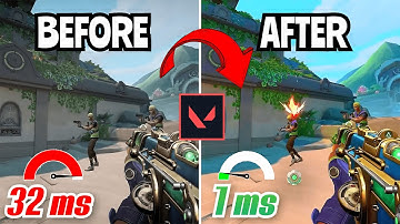 Input Lag in Valorant? Try THIS!