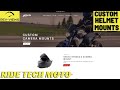 Ride tech moto  custom helmet mounts