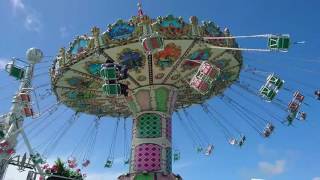 Swing Ride At Funland, Tropicana, Weston Super Mare, 4 August 2016