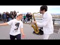 "DANCE MONKEY 2" - Street Sax Performance (AFTER Covid19)