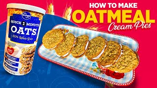 HOW TO MAKE OATMEAL CREAM PIES | Little Debbie | Make It Yourself May