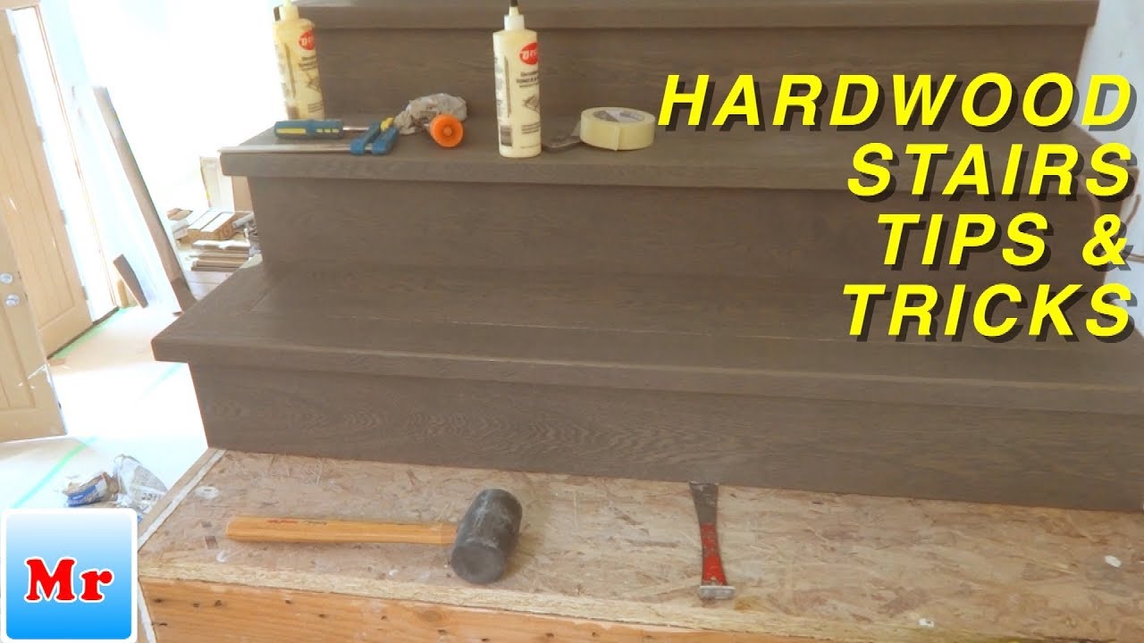 Hardwood Stairs Tips and Tricks for Risers Installation ...