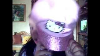 MY NEW PINK HELLO KITTY HAT!