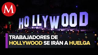 ‘Histórico’ trabajadores de cine y televisión en Hollywood harán huelga masiva