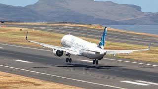 ALMOST LANDED Azores A321 Go Around at Madeira Airport by Madeira Airport Spotting 24,436 views 4 days ago 1 minute, 33 seconds