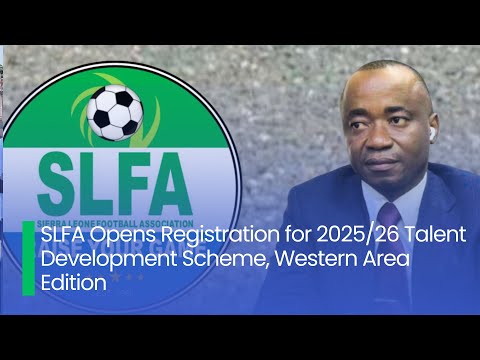 SLFA Opens Registration for 2025/26 Talent Development Scheme, Western Area Edition