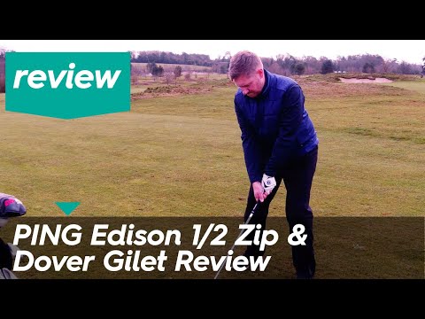 Ping Edison 1/2 Zip Sweater & Ping Dover Vest Review