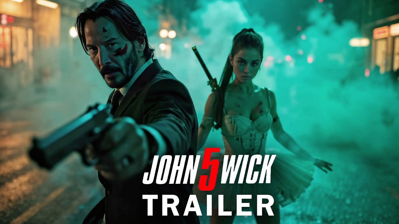 John Wick: Chapter 5 (2026) - Trailer | Keanu Reeves, Ana de Armas
