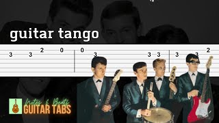 The Shadows- Guitar Tango GUITAR TAB - YouTube