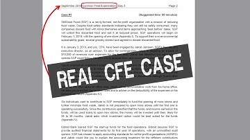 Types of CPA Canada CFE Cases | CFE Review by Gevorg CPA
