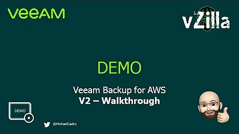 Veeam Backup for AWS v2 - Walkthrough