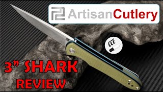 Review of the Artisan Cultery SHARK - 1707PS (1707P (4 blade) - 1707G -high end version)