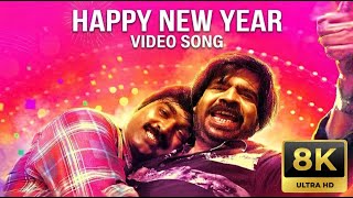 Happy New Year - 8K Video Song Kavan Hiphop Tamizha K V Anand Vijay Sethupathi, Madonna