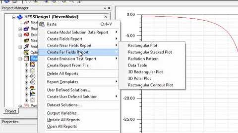 How to see the far field results in HFSS