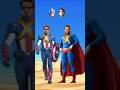 Captain america vs superman  wrong heads top superheroes  marvel shorts short fun viral