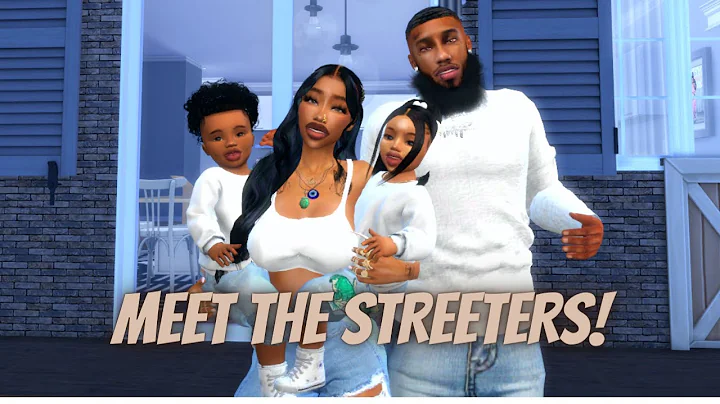 NEW SIMS 4 LET'S PLAY: Meet The Streeters! EP. 1