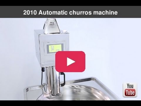 manual churro food maker machine encrusting