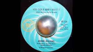 Andre Williams - You Got It And I Want It (7 Vinyl HQ)