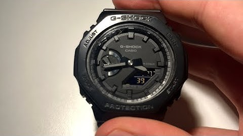 How to Turn off Signal Noise on Casio G-Shock #tutorial #youtube 