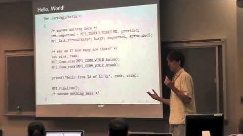Parallel Computing: Distributed Memory and Communication