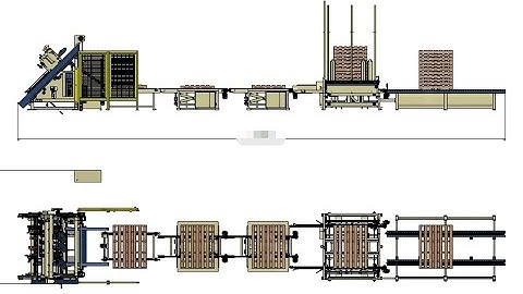 SF9025 stringer pallet nailing machine with 6 nailing guns (customized)