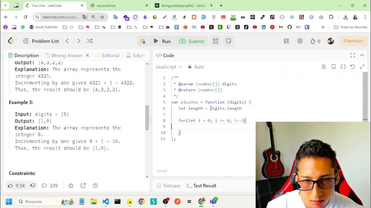 LeetCode JS Plus One: Soluciona el reto del dígito extra - YouTube