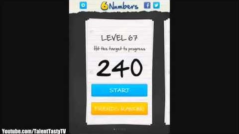 6 Numbers by Brainbow Level 61 70 Answers All Levels 6 Numbers   Level 61 70 All Levels Answers
