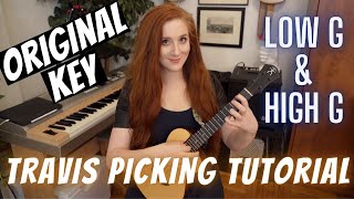 Video thumbnail of "Dust In The Wind - Kansas Tutorial (for Low G and High G Ukulele)"