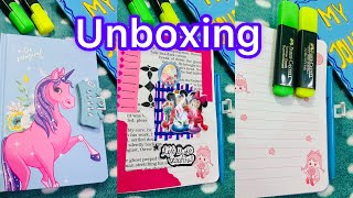 New Journal Diary Unboxing ❤️||unicorn 🦄🌈Diary Lock 🔒 Diary 📔 Art by Sofiya 🌈⚡️🔥 by Art by Sofiya 209 views 1 year ago 2 minutes, 12 seconds