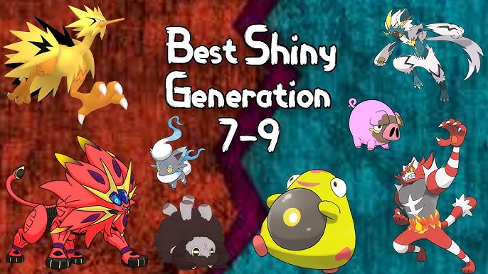 Top 5 shiny Pokemon i would change Pt.3