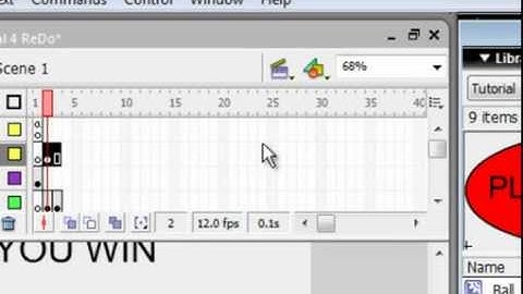 Flash Tutorial 4 ReDo How To End A Game By Score Or Time Limit.avi