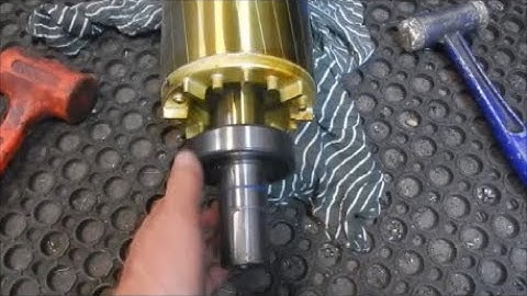 Victor Lathe Electric Motor Bearing and Seal Replacement