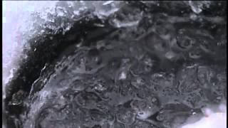 Lake George freezes over