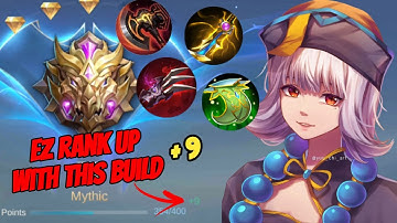 RANK UP EASIER in Mythic using this Build | TOP GLOBAL RUBY FULL LIFE STEAL BUILD | MOBILE LEGENDS
