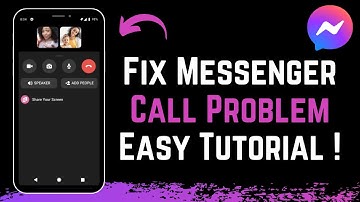 How to Fix Messenger Call Problem !
