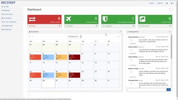 RecStaff - employee - Your Dashboard