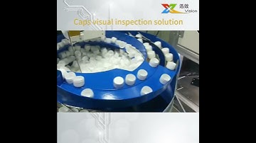 Cap Visual Inspection Solution #visualinspectionsystem #machinevision #automaticqualitycontrol #aoi
